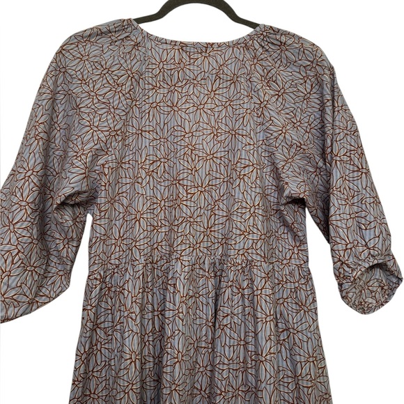 Madewell Floral Print Marianna Puff Sleeve sz Small - Picture 7 of 13